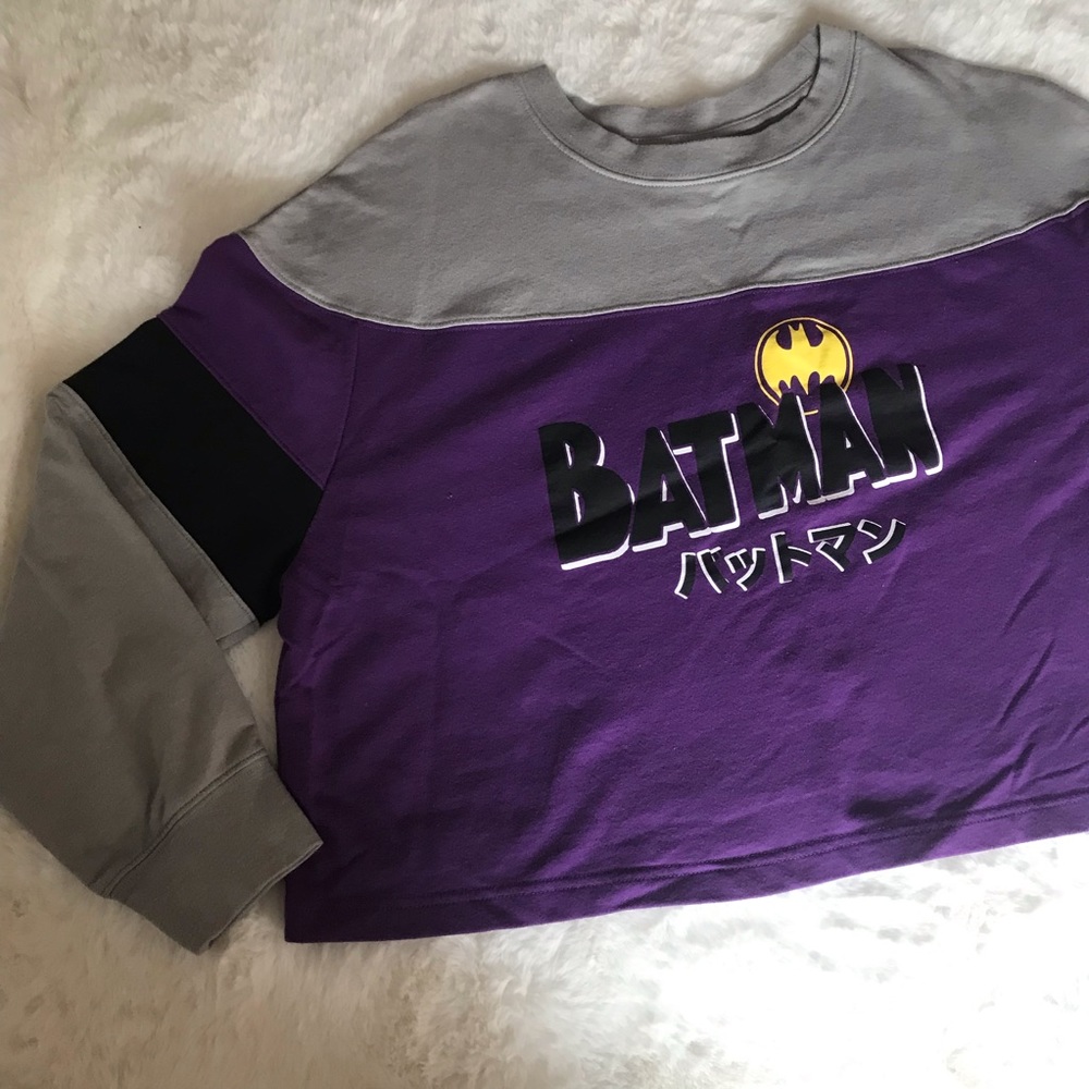 Batman XL crop top